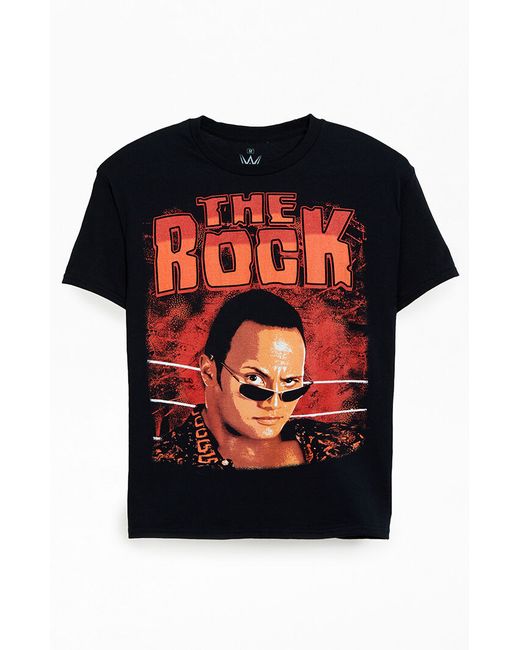 PacSun The Rock WWE T-Shirt Small