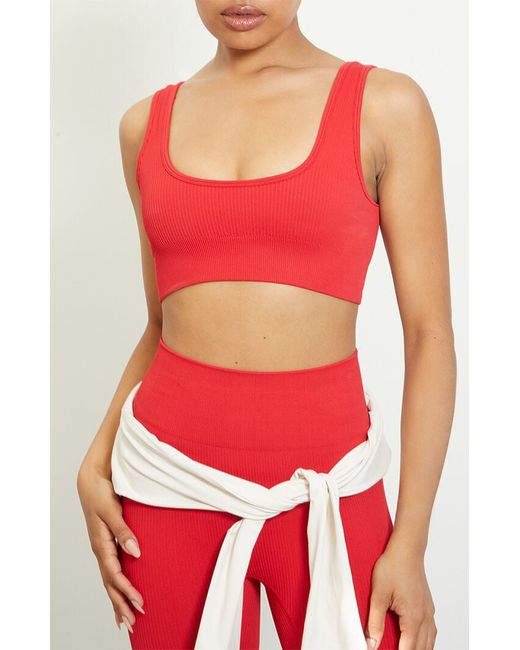 Pac 1980 Active Seamless Ribbed Sports Bra
