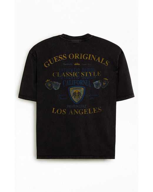 GUESS Originals Letterman Classic T-Shirt Small
