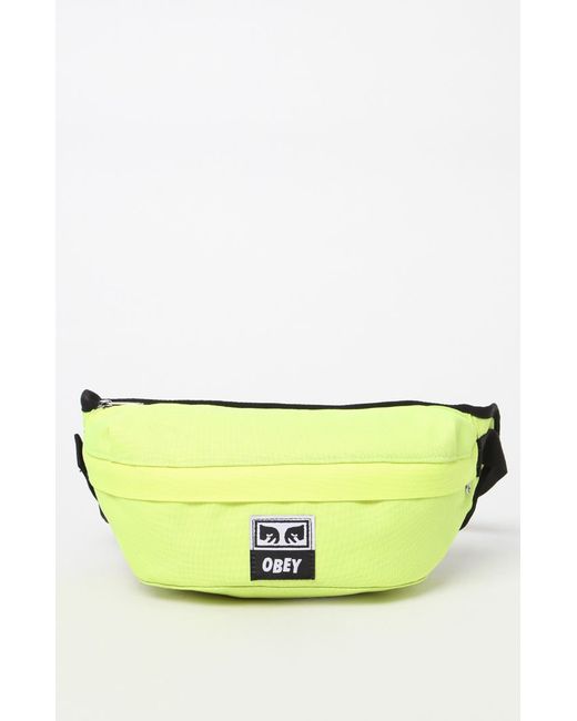 Obey Drop Out Sling Bag Green