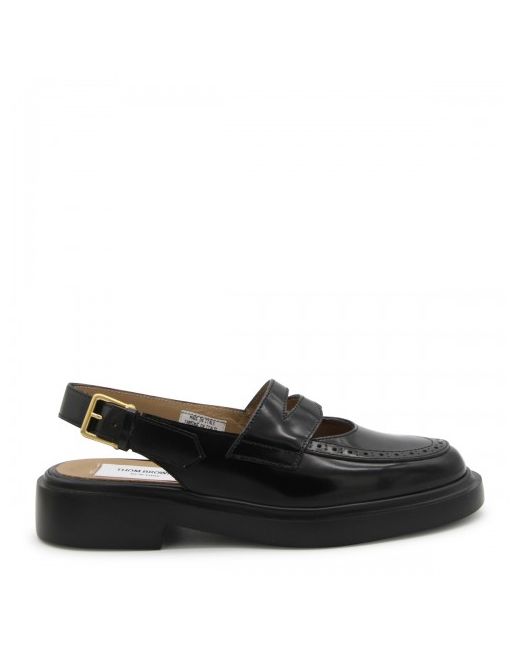 Thom Browne Leather Slingback Loafers