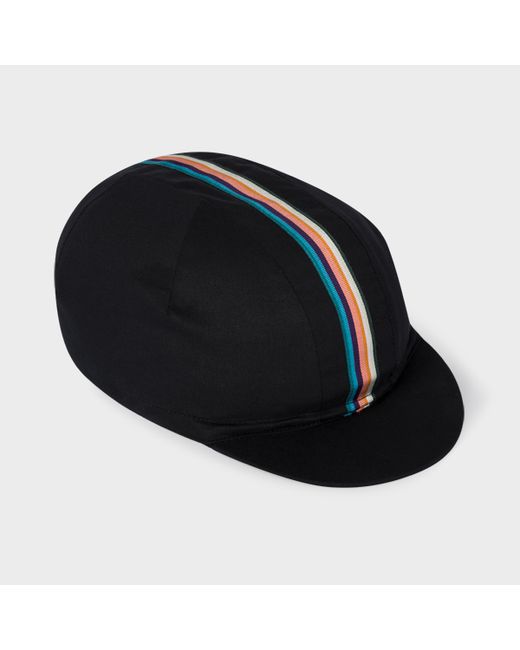 Paul Smith Cycling Cap With Artist Stripe Webbing