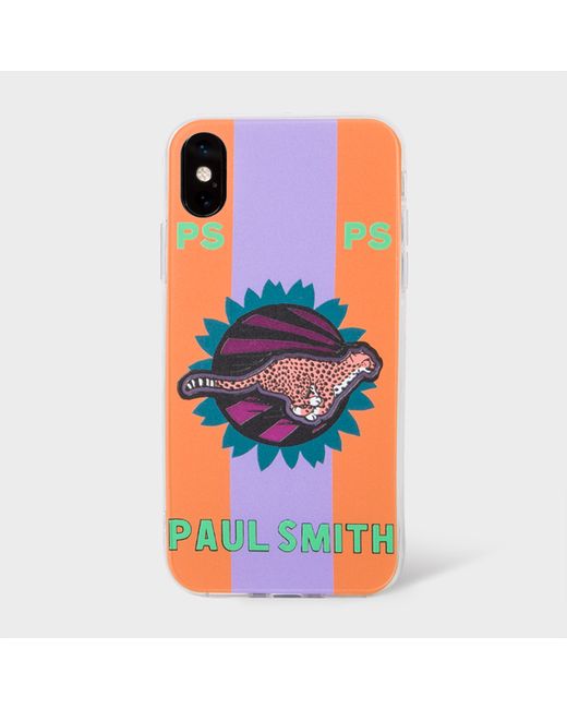 PS Paul Smith And Lilac Live Faster Print iPhone X Case