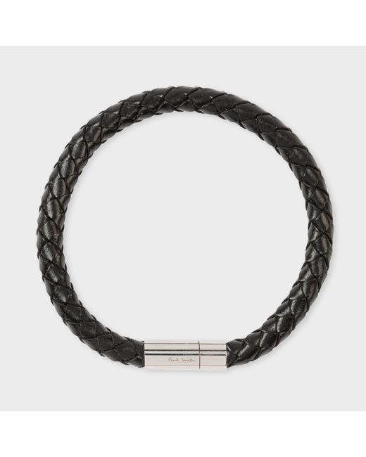 Paul Smith Woven Leather Bracelet