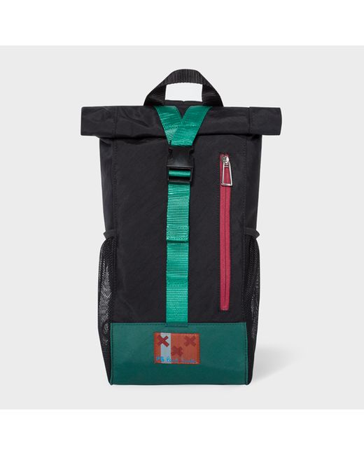 PS Paul Smith Roll-Top Sling Backpack