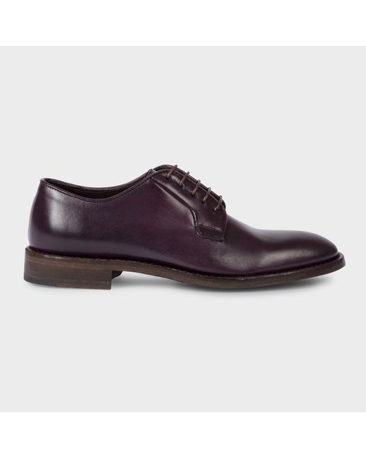 Paul Smith Dark Leather Chester Flexible Travel Shoes