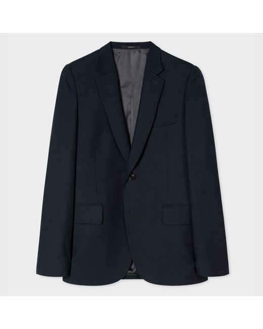 Paul Smith Tailored-Fit Wool A Suit To Travel In Blazer