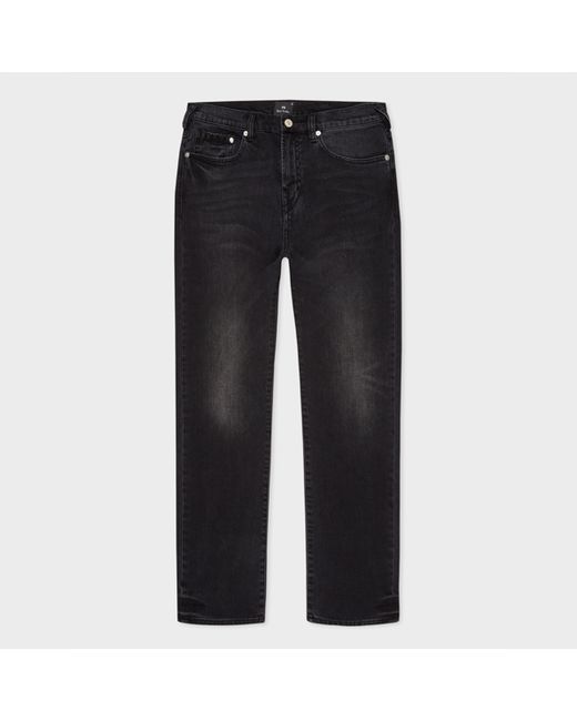 PS Paul Smith Tapered-Fit Stretch Mid-Wash Jeans