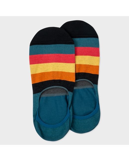 Paul Smith Artist Stripe Loafer Socks