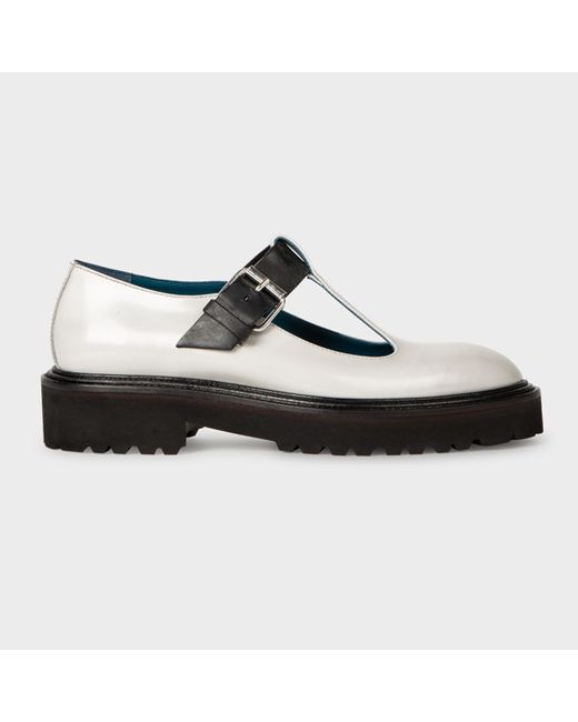 Paul Smith Off Patent Leather Daisy Mary Janes