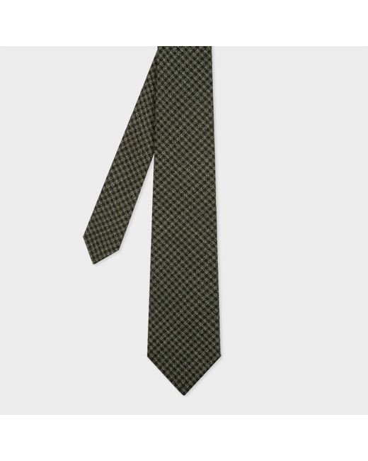 Paul Smith Check Wool Tie
