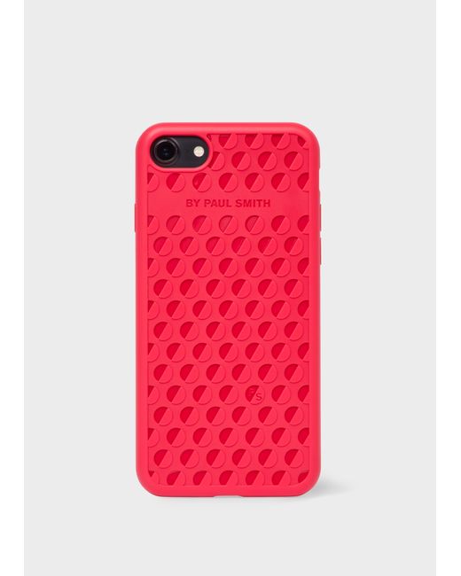PS Paul Smith Logo-Embossed iPhone 7 Case