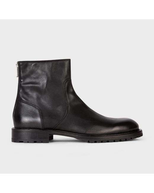 PS Paul Smith Leather Falk Boots