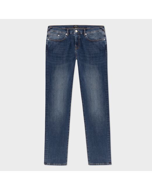 PS Paul Smith Tapered-Fit Antique-Wash Reflex Jeans