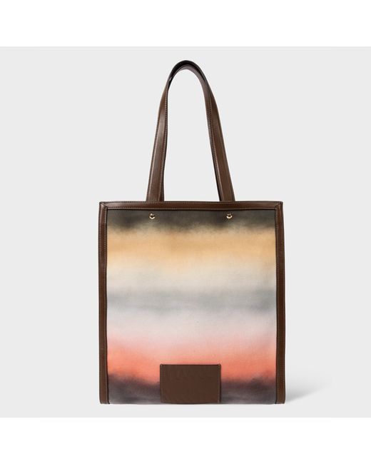 Paul Smith Recycled Polyester Airbrush Tote Bag