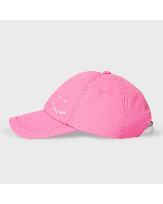 Paul Smith PS Happy Embroidered Baseball Cap