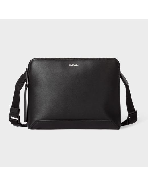 Paul Smith Embossed Leather Musette Bag