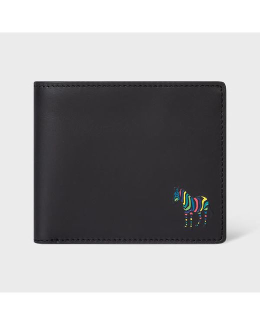 PS Paul Smith Zebra Leather Billfold And Coin Wallet