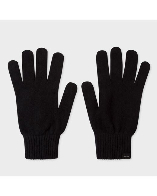 Paul Smith Cashmere And Merino Wool Gloves
