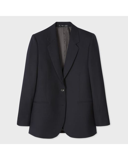 Paul Smith A Suit To Travel In Dark Two-Button Wool Blazer