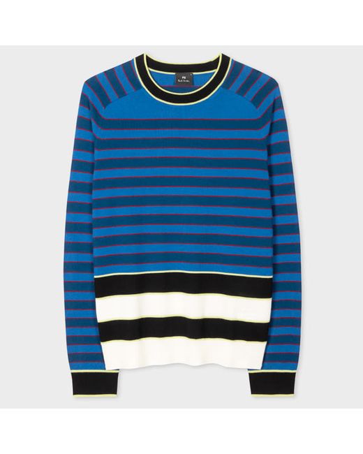 PS Paul Smith Colour Stripe Contrast Sweater