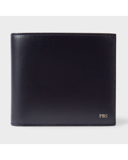 Paul Smith Leather Monogrammed Billfold Wallet