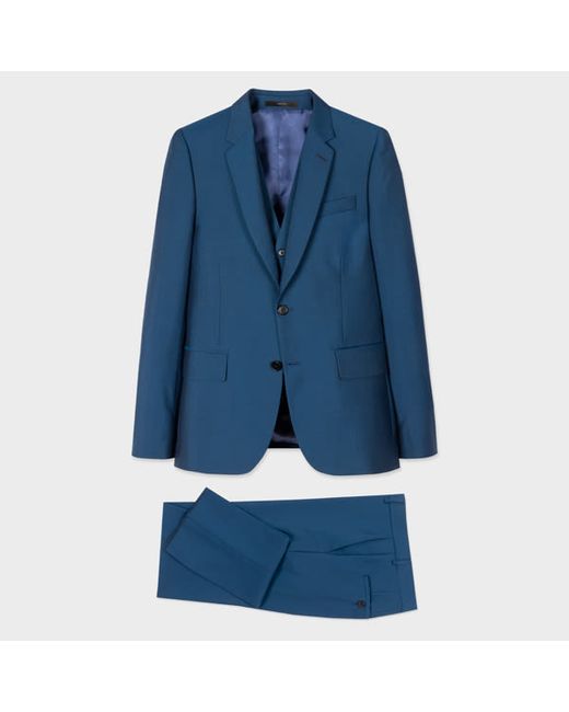 Paul Smith The Soho Tailored-Fit Wool-Mohair Three-Piece Suit