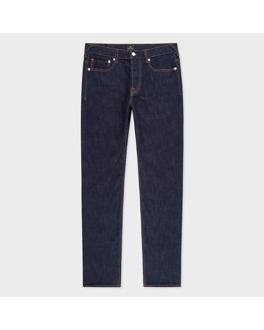 PS Paul Smith Standard-Fit Rinse Crosshatch Stretch Jeans