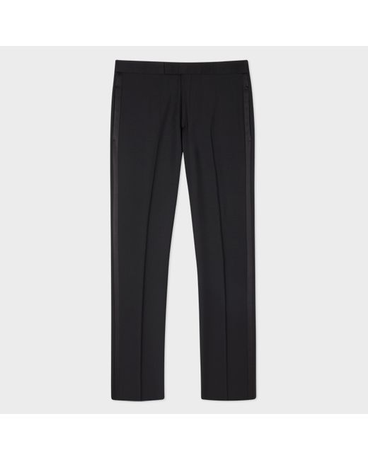 Paul Smith Wool And Mohair-Blend Evening Trousers
