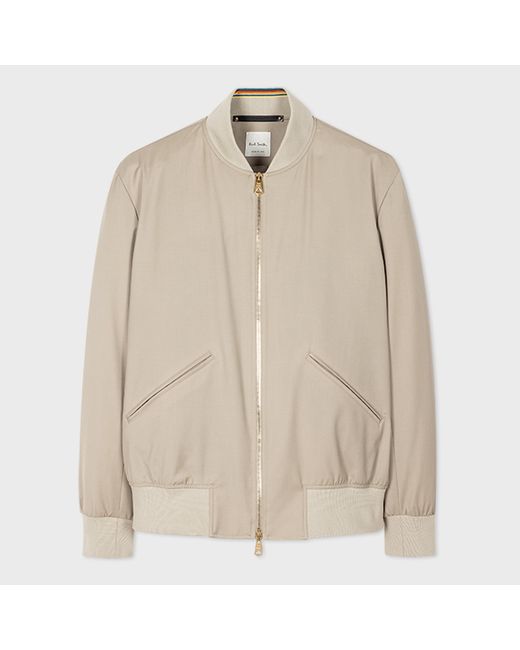 Paul Smith Storm System Wool Bomber Jacket
