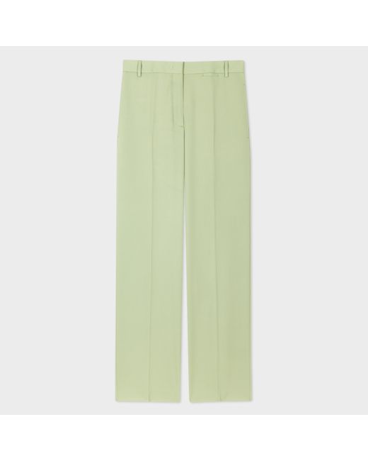 Paul Smith Stretch-Wool Straight Leg Trousers