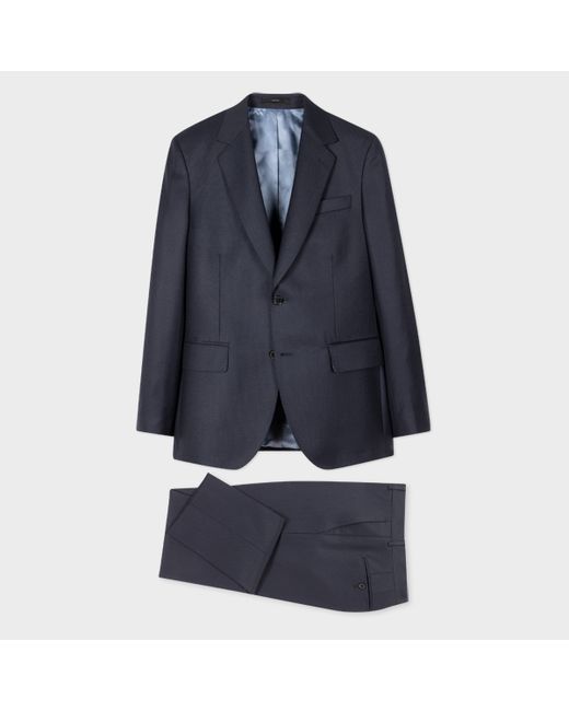 Paul Smith Tailored-Fit Wool Birdseye Day Suit