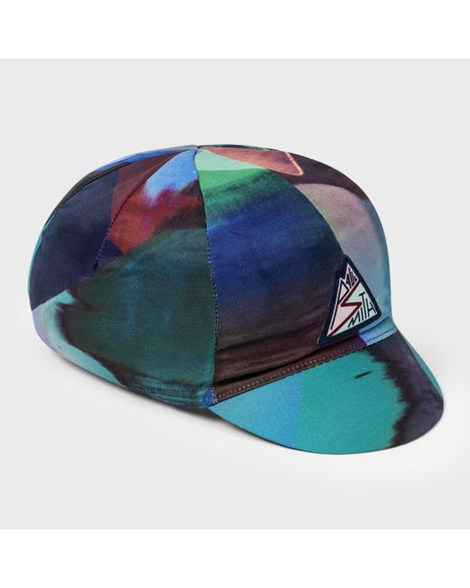 Paul Smith Abstract Landscape Cycling Cap