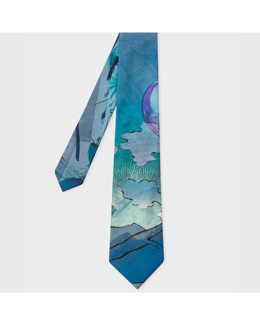 Paul Smith Tie Narcissus
