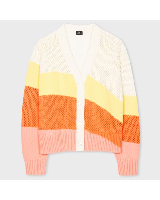 PS Paul Smith Knitted Cardigan Button Thru