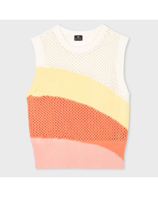 PS Paul Smith Knitted Vest Crew Neck