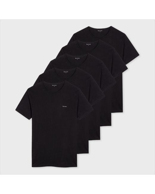 Paul Smith T Shirt 5 Pack