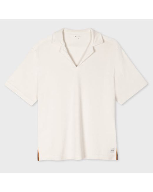 Paul Smith Ivory Towelling Lounge T-Shirt
