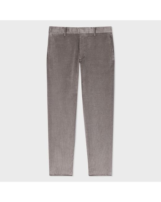 Paul Smith Tapered-Fit Cotton-Blend Corduroy Trousers