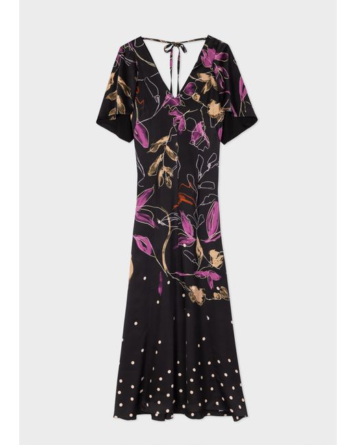 Paul Smith Ink Floral Maxi Dress