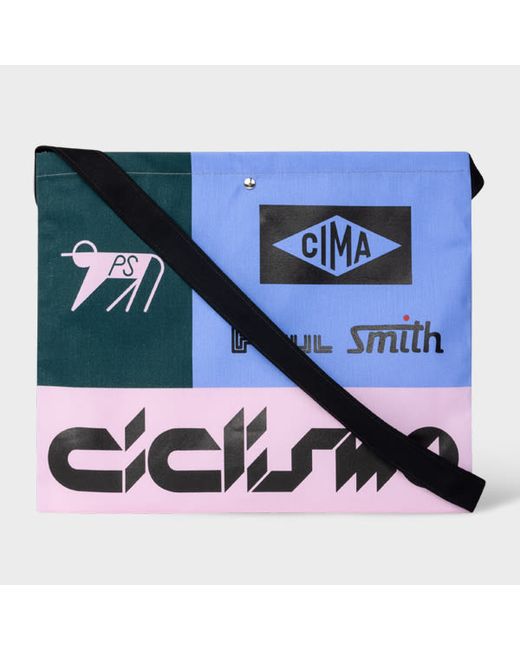 Paul Smith Colour-Block Cycling Musette Bag