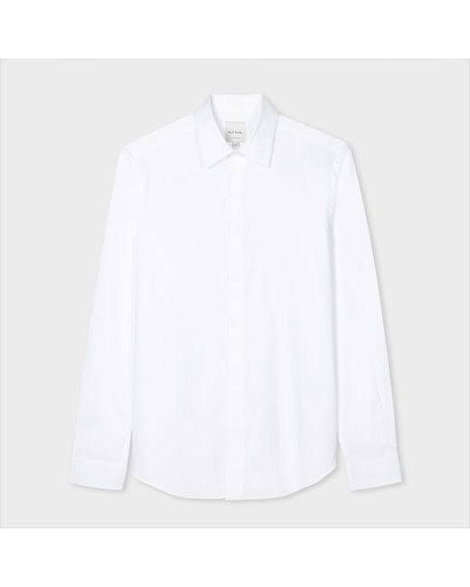 Paul Smith Slim-Fit Cotton Twill Easy Care Shirt
