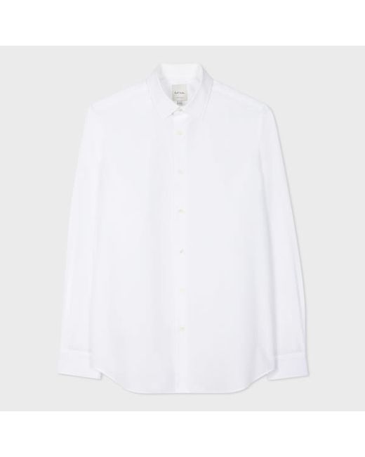 Paul Smith Tailored-Fit Cotton Artist Stripe Cuff Shirt