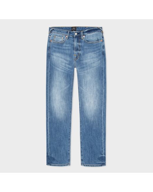 PS Paul Smith Slim-Fit Mid-Wash Vintage Stretch Jeans