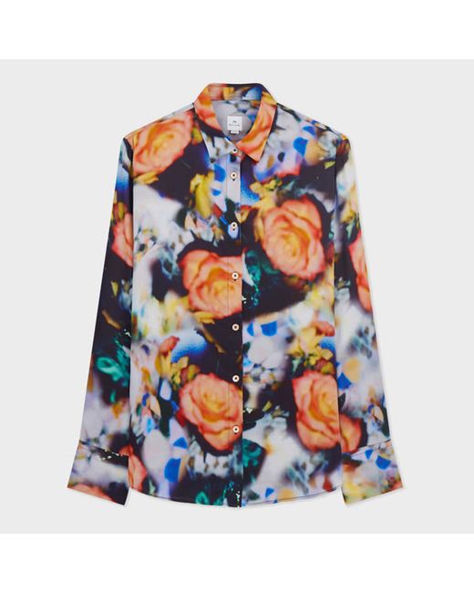 PS Paul Smith Instant Rose Print Shirt