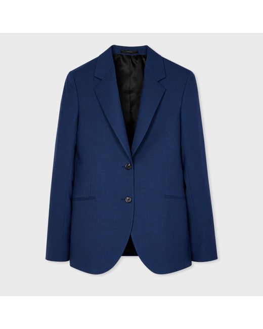 Paul Smith A Suit To Travel Dark Wool Two-Button Blazer