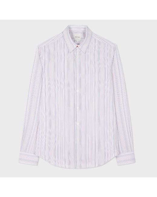 Paul Smith Slim-Fit Signature Stripe Cotton Shirt