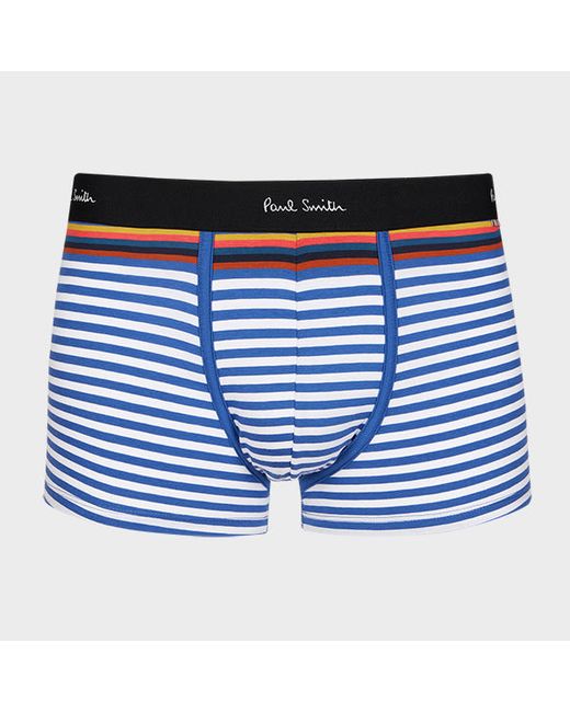 Paul Smith and White Stripe Low-Rise Boxer Briefs