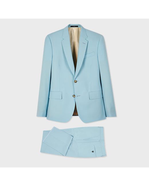 Paul Smith The Soho Tailored-Fit Pale Wool-Mohair Suit