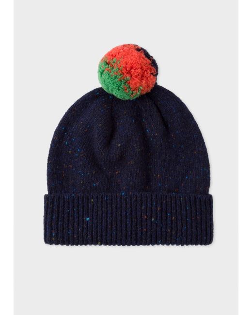 PS Paul Smith Flecked-WoolBobbleHat